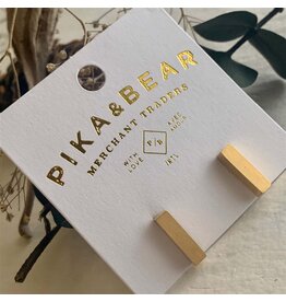 Pika & Bear Pika & Bear - Monolith Minimalistic Stud Earrings