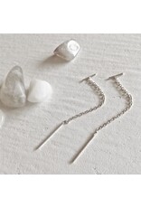 Pika & Bear Pika & Bear - Ophidia Threader Earrings in Sterling Silver