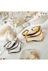 Pika & Bear Pika & Bear - Onda Triple Wavy Adjustable Ring