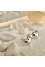 Pika & Bear Pika & Bear - Puff Love Puffed Heart Stud Earrings
