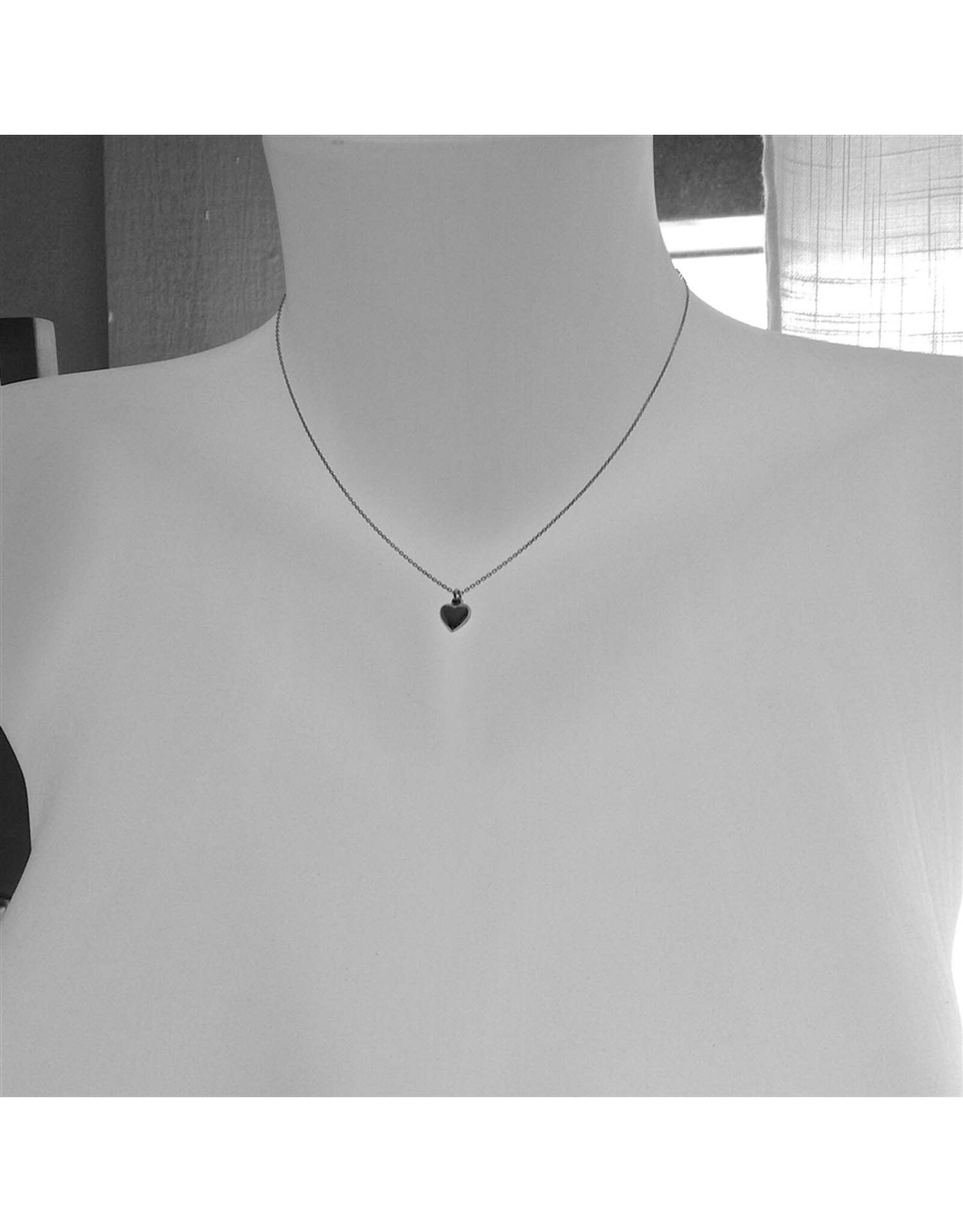 Pika & Bear Pika & Bear - Adore Tiny Heart Charm Necklace