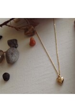 Pika & Bear Pika & Bear - Adore Tiny Heart Charm Necklace