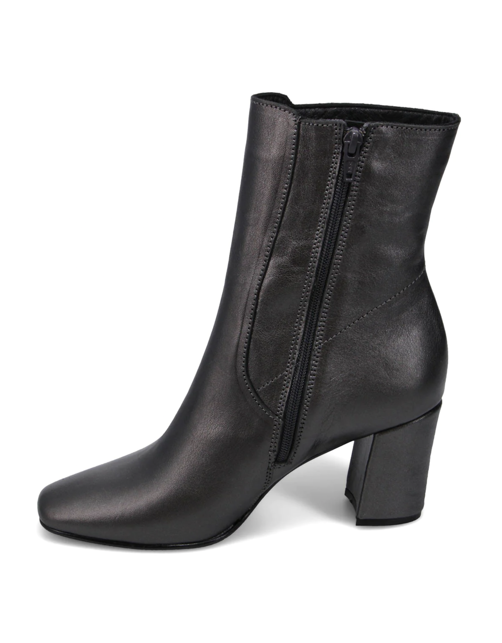 Bueno Bueno - Vivian heeled boot (pewter)