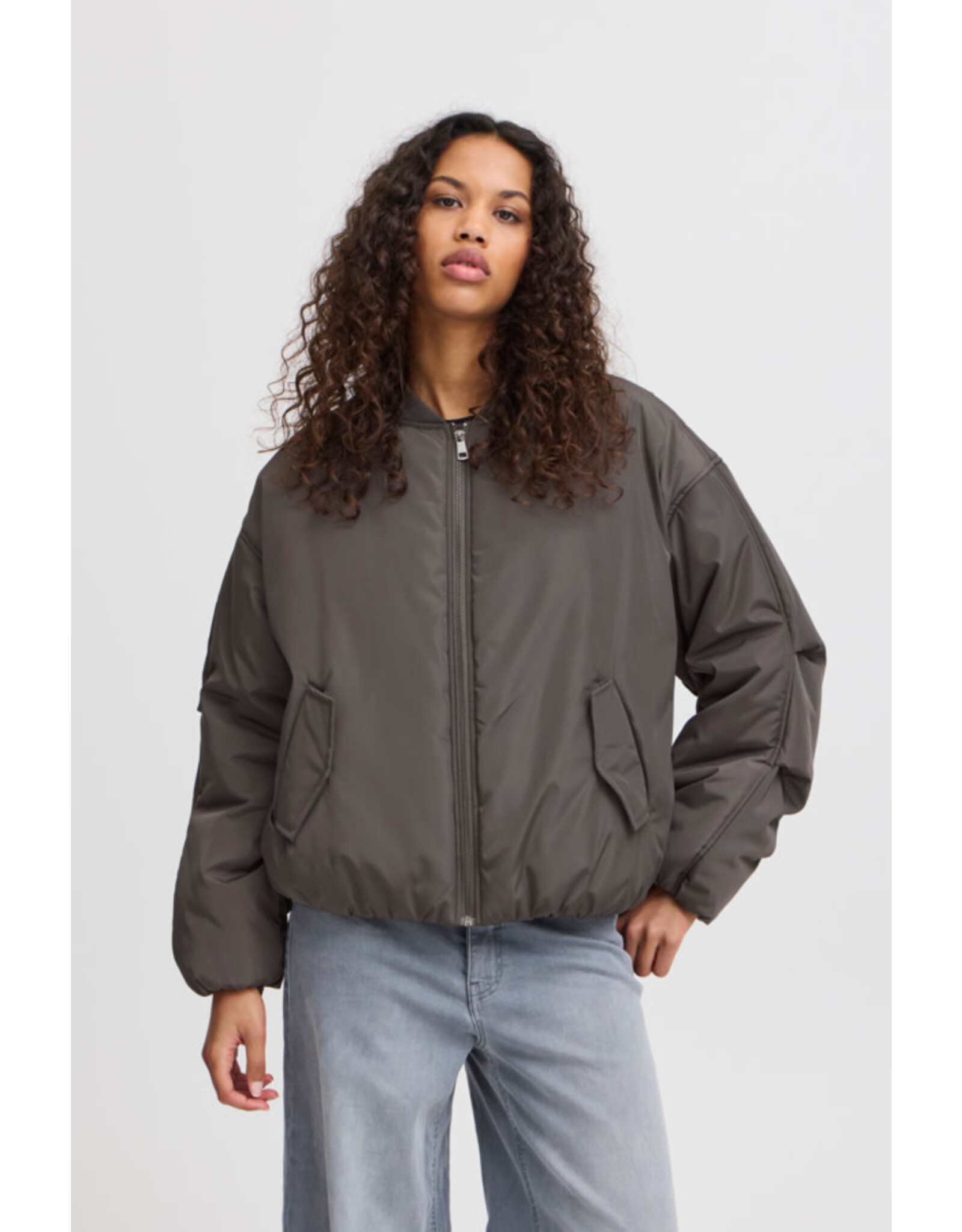 ICHI ICHI - Henali Bomber Jacket (Forged Iron)