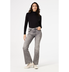 Garcia Garcia - Long Sleeve Mock Neck Shirt (Black)