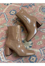 Bueno Bueno - Vivian Heeled Boot (Taupe Patent)