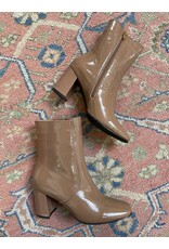 Bueno Bueno - Vivian Heeled Boot (Taupe Patent)