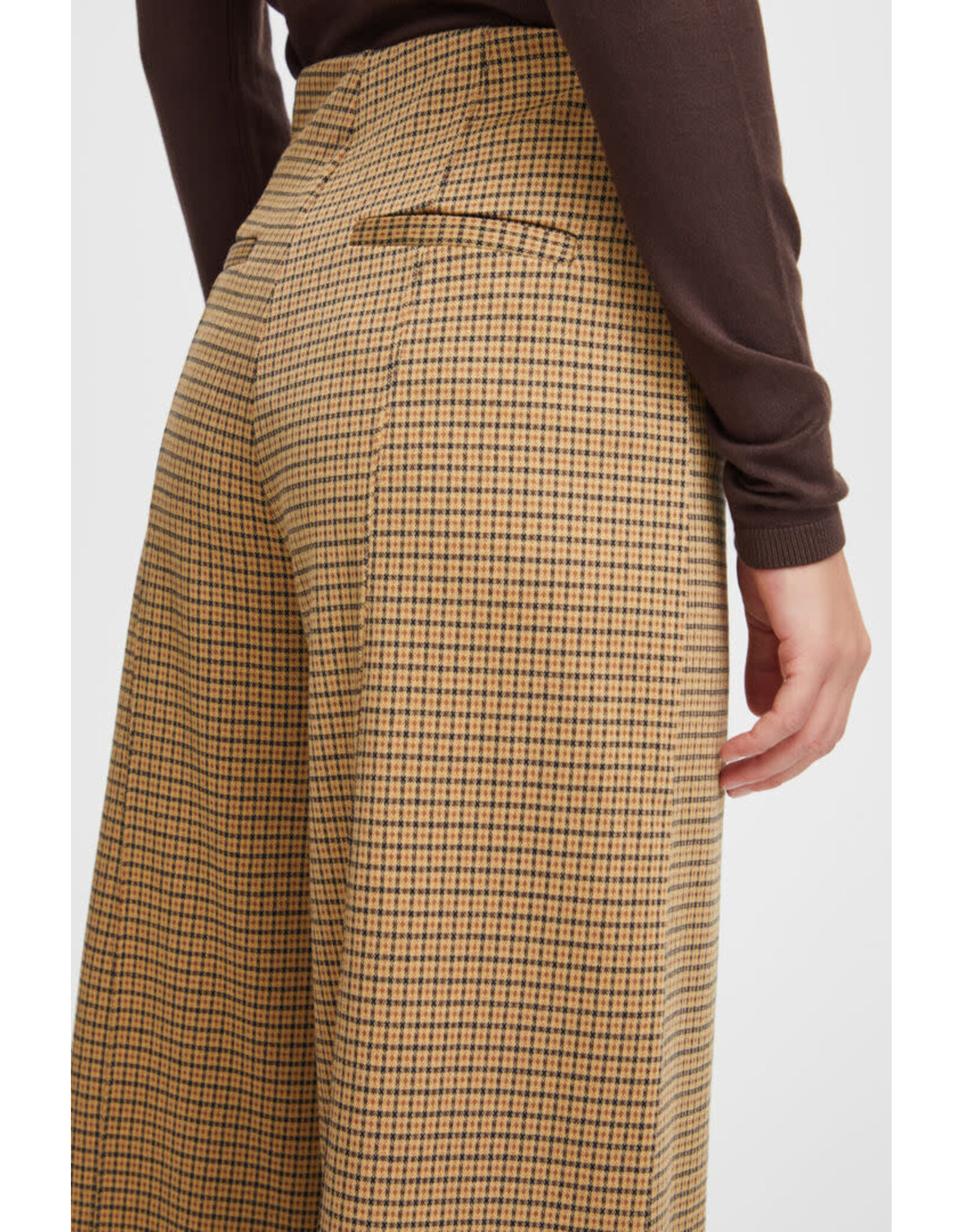 ICHI ICHI - Kate cameleon wide leg pants (Cathay spice)