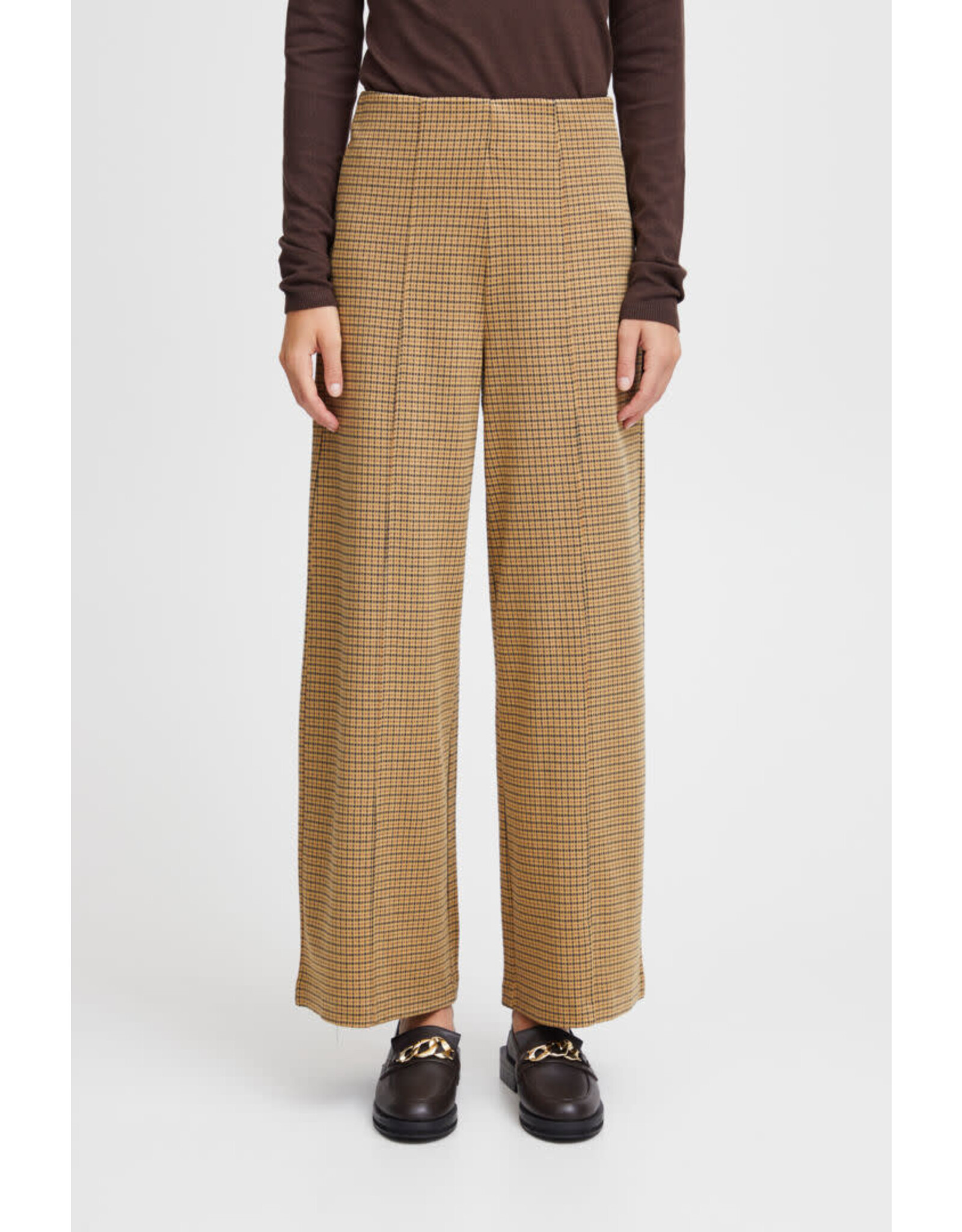 ICHI ICHI - Kate cameleon wide leg pants (Cathay spice)