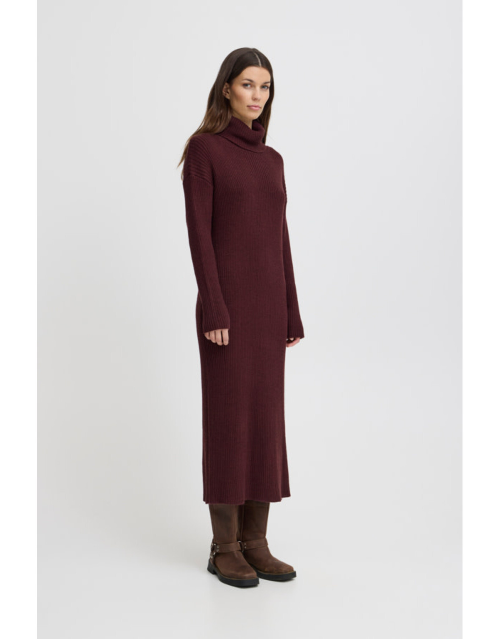 ICHI ICHI - Handosa sweater dress  (Port Royale)