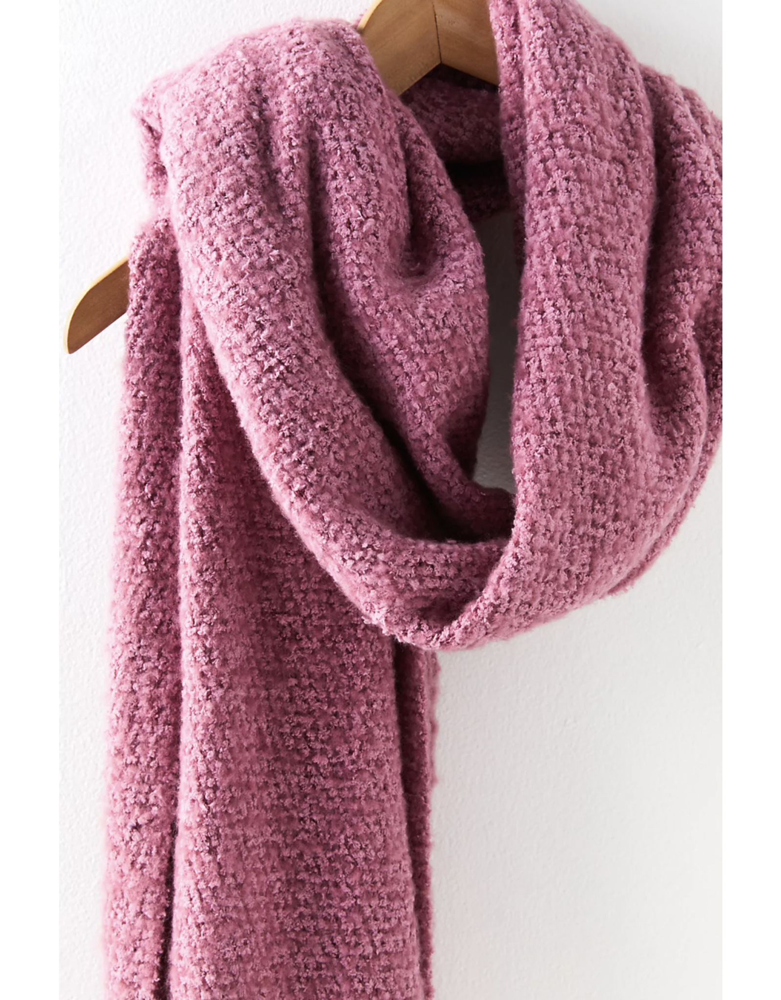 Free people Free People - Shetland Recycled Blend Fringe Scarf (Sugar Plum)
