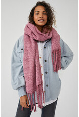 Free people Free People - Shetland Recycled Blend Fringe Scarf (Sugar Plum)