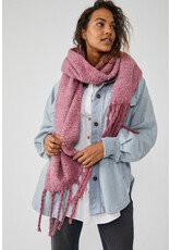 Free people Free People - Shetland Recycled Blend Fringe Scarf (Sugar Plum)