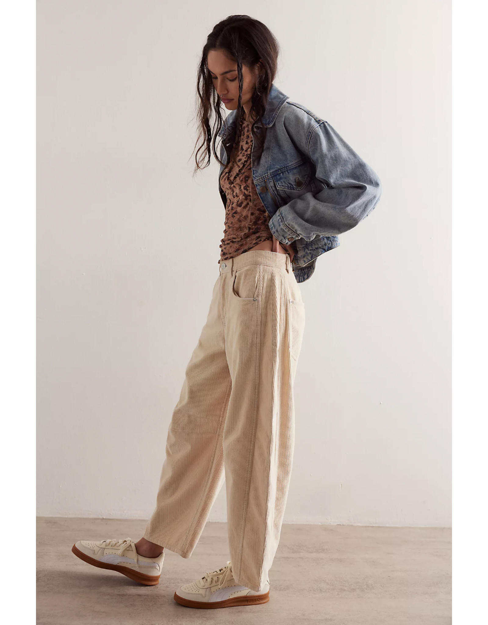 Free people Free People - Good Luck Cord (Crystal Grey)