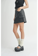 Sadie & Sage Sadie & Sage - Girl On Top Coated Mini (Black)