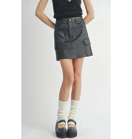 Sadie & Sage Sadie & Sage - Girl On Top Coated Mini (Black)