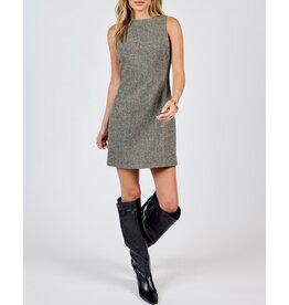 Sadie & Sage Sadie & Sage - Avenues Fitted Waist Mini Dress (Black)