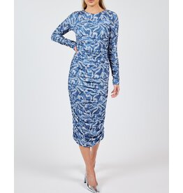 Sadie & Sage Sadie & Sage - Big Dreams Ruched Midi Dress