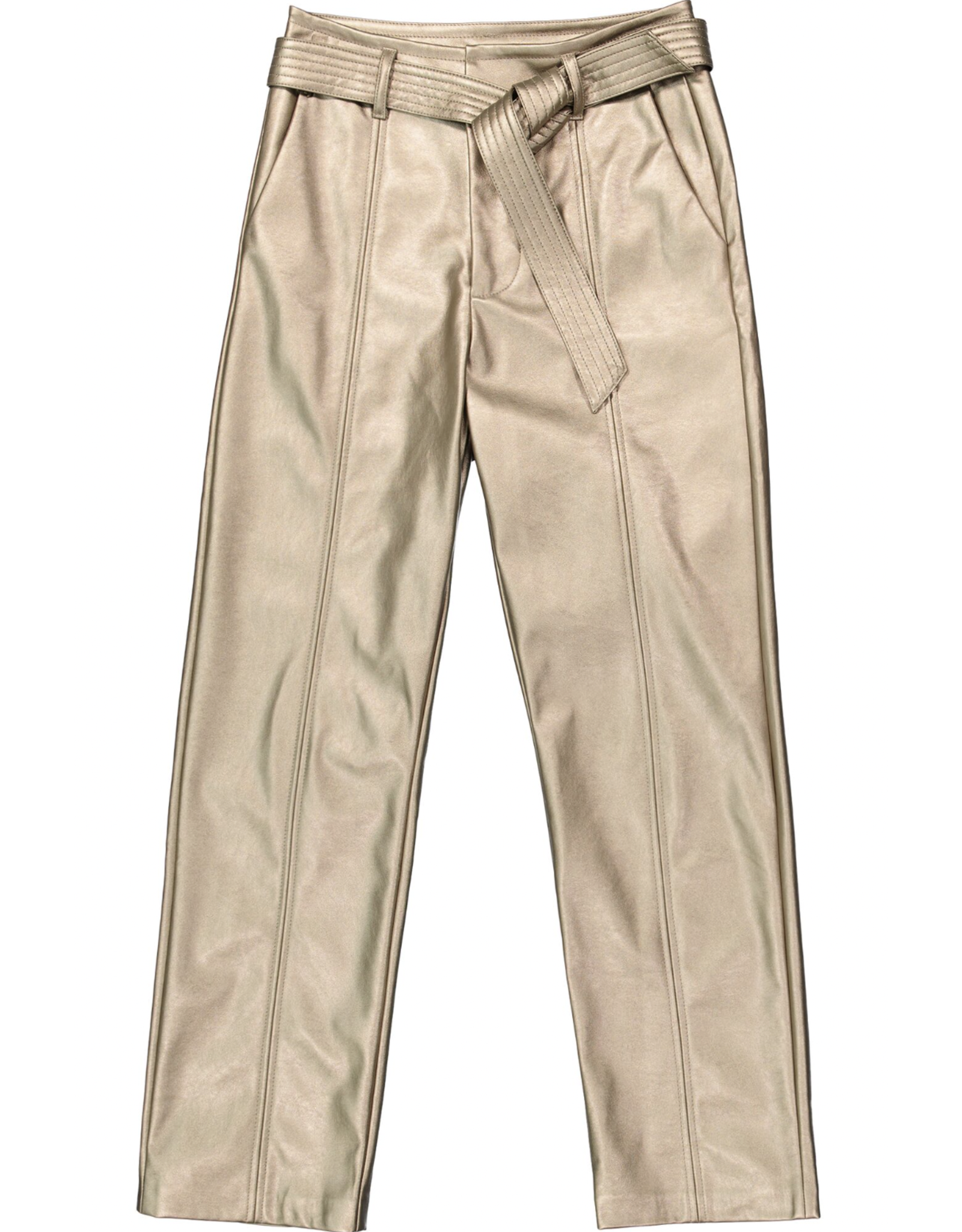 Garcia Garcia - Belted Trousers (Bronze Gold)