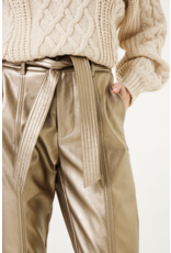 Garcia Garcia - Belted Trousers (Bronze Gold)