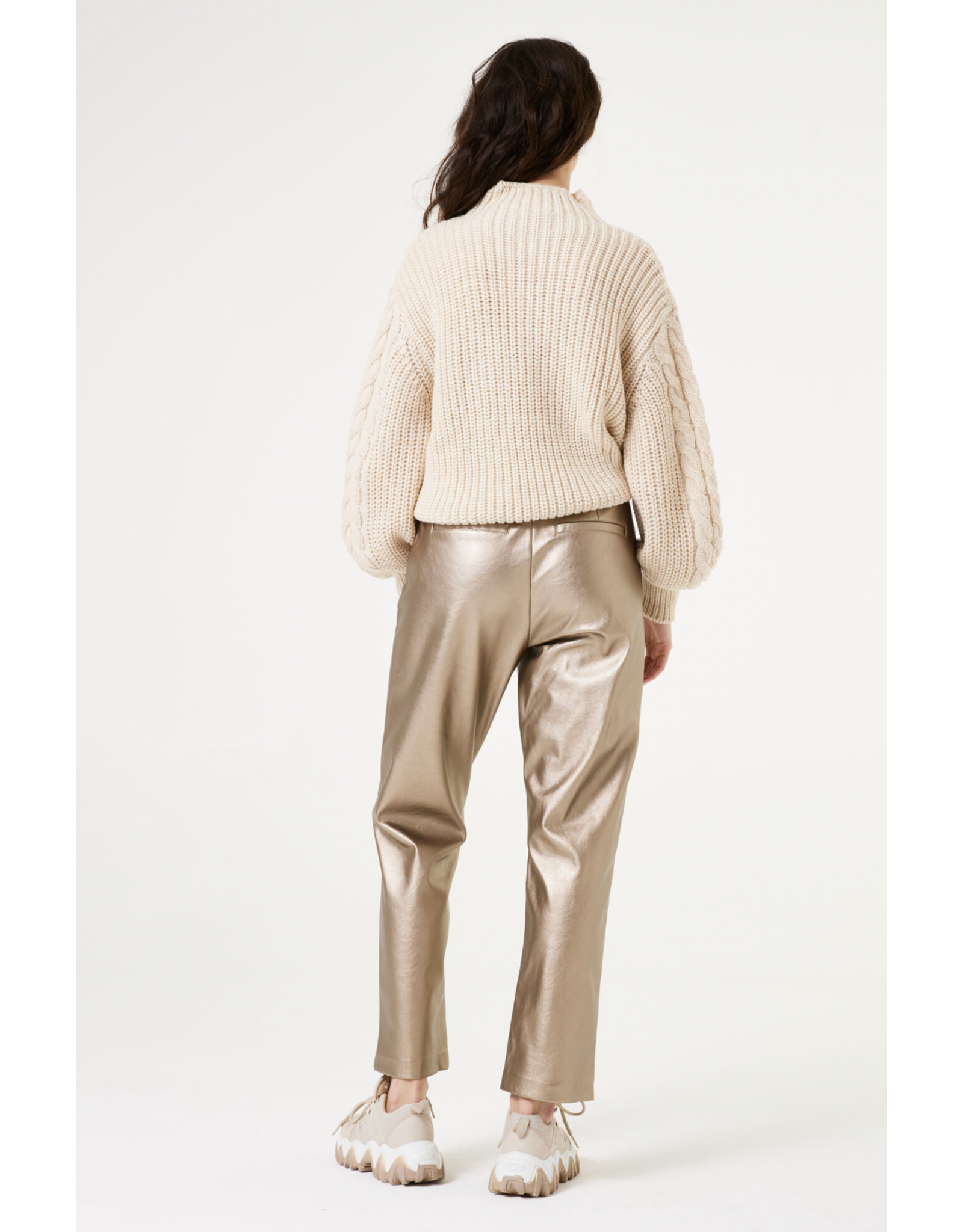 Garcia Garcia - Belted Trousers (Bronze Gold)