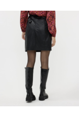 EsQualo EsQualo - Vegan Leather Short Skirt (Black)