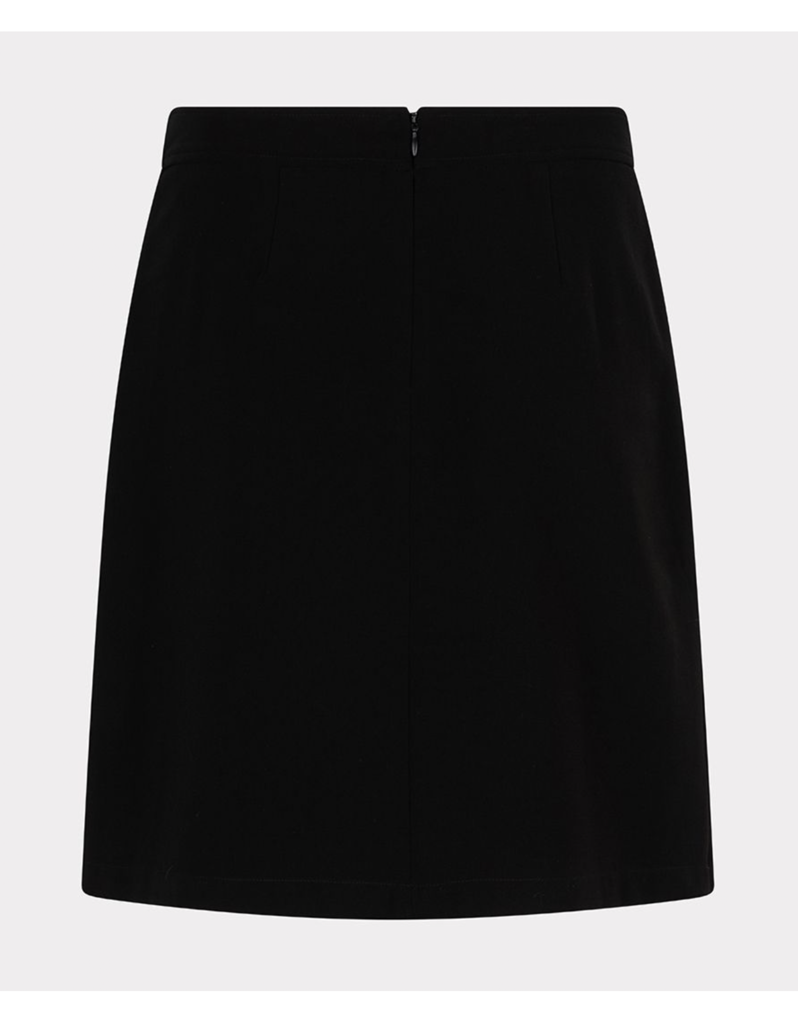 EsQualo EsQualo - City Skirt with Overlap Pockets (Black)