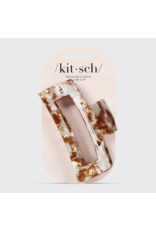 kitsch Kitsch - Eco-Friendly Jumbo Open Shape Claw Clip - Brown