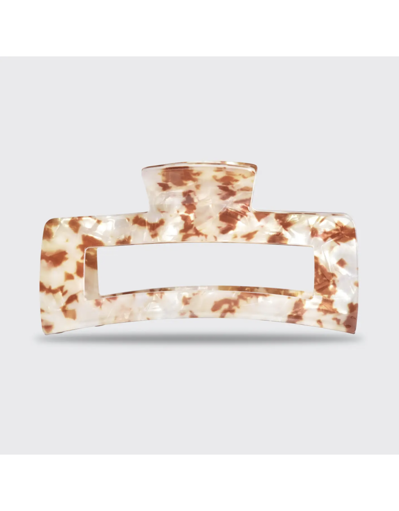 kitsch Kitsch - Eco-Friendly Jumbo Open Shape Claw Clip - Brown