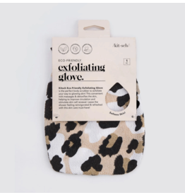 kitsch Kitsch - Eco-Friendly Exfoliating Glove (Leopard)