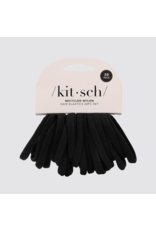 kitsch Kitsch - Eco-Friendly Nylon Elastics 20pc Set (Black)