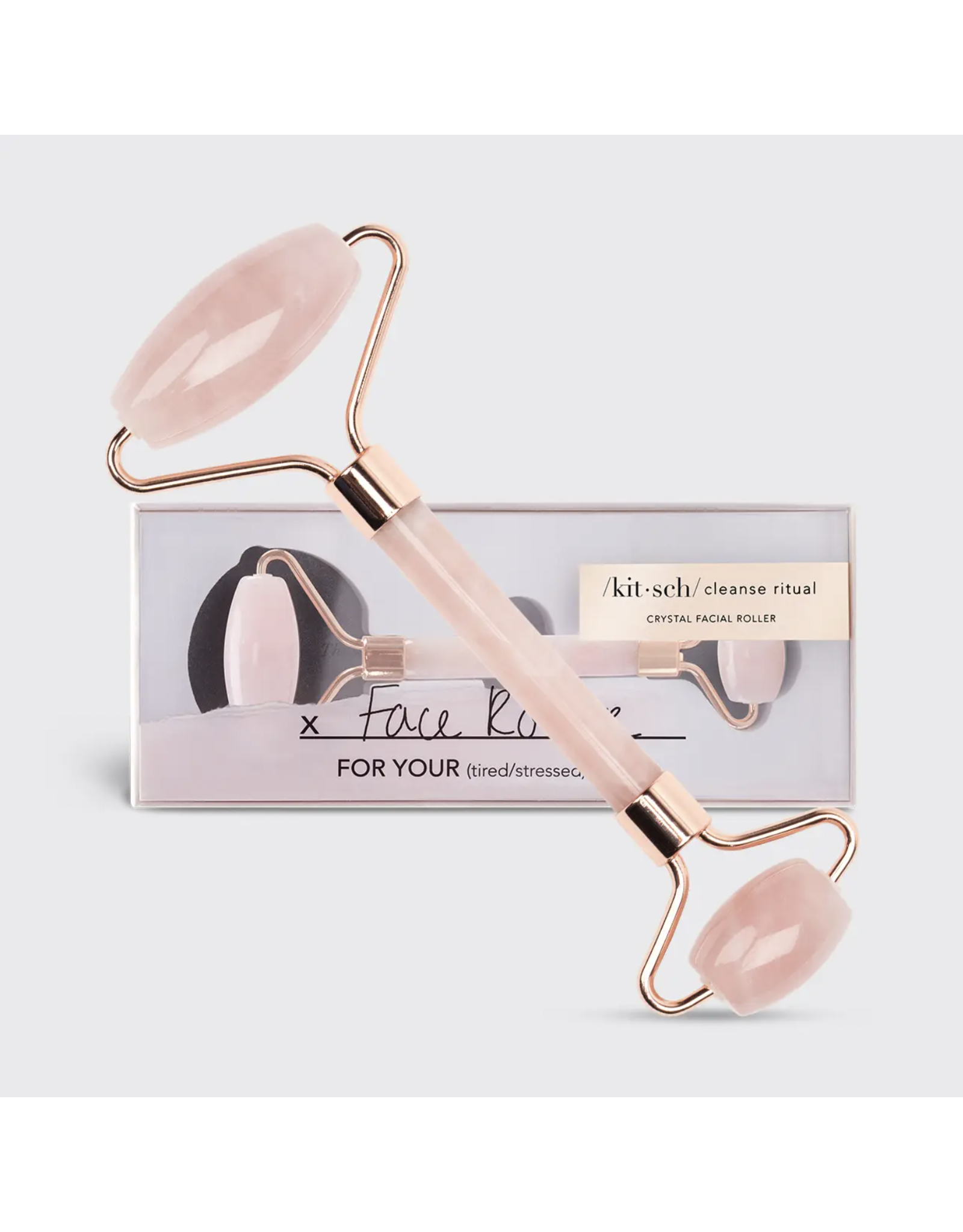 kitsch Kitsch - Rose Quartz Crystal Facial Roller