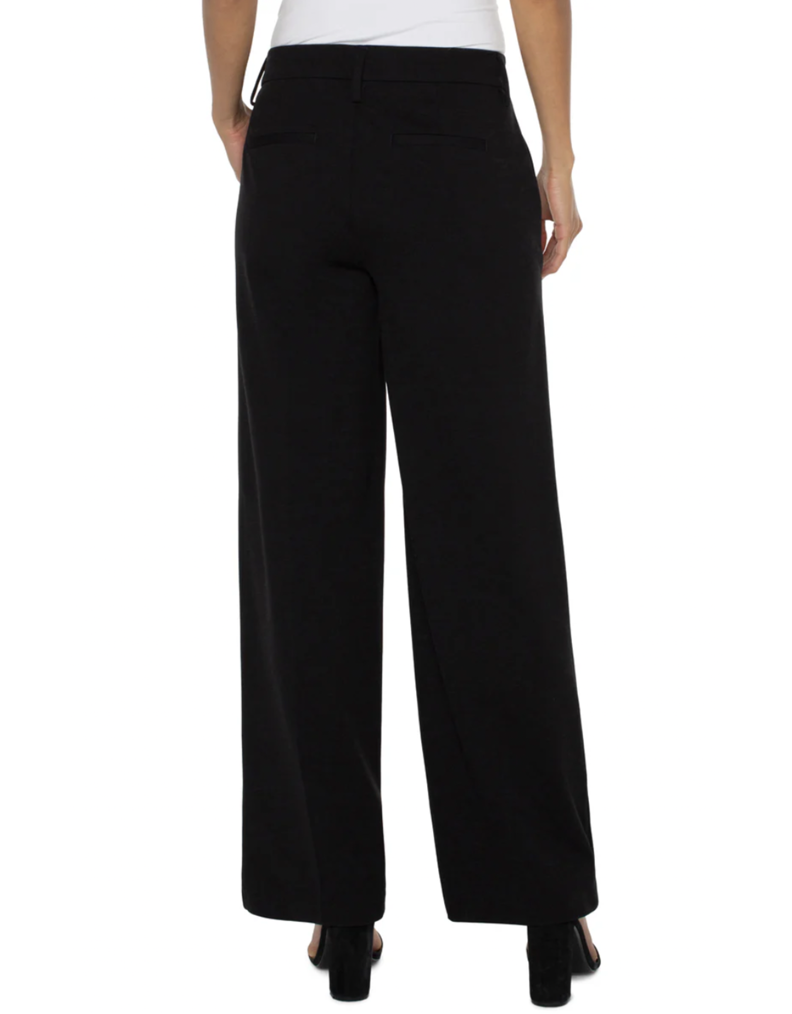 Liverpool Liverpool - Kelsey wide leg trouser (Black)