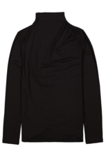 Garcia Garcia - Long Sleeve Mock Neck Shirt (Black)
