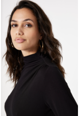 Garcia Garcia - Long Sleeve Mock Neck Shirt (Black)