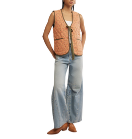Free people Free People - Claudine Vest (Candied Melon)