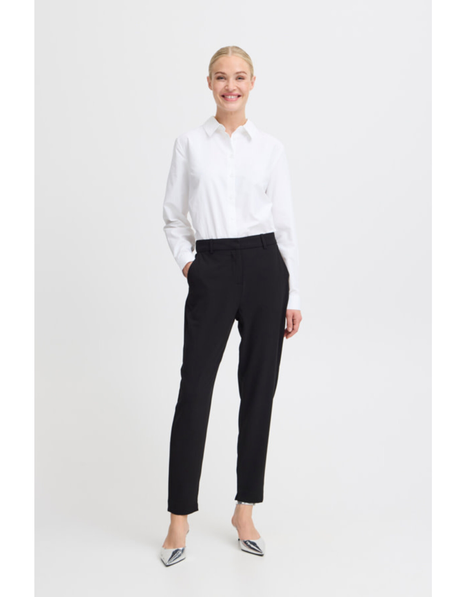 b.young b.young - Danta Crop Pants (Black)