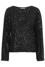 b.young b.young -Solia Long Sleeve Top (Black)