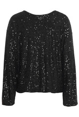 b.young b.young -Solia Long Sleeve Top (Black)