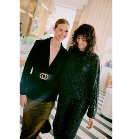 b.young b.young -Solia Long Sleeve Top (Black)