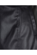 EsQualo EsQualo - Vegan Leather Pencil Skirt (Black)