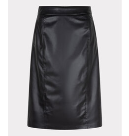 EsQualo EsQualo - Vegan Leather Pencil Skirt (Black)