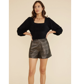 Mink Pink Mink Pink - Isabella shorts (black/gold)