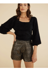 Mink Pink Mink Pink - Isabella shorts (black/gold)