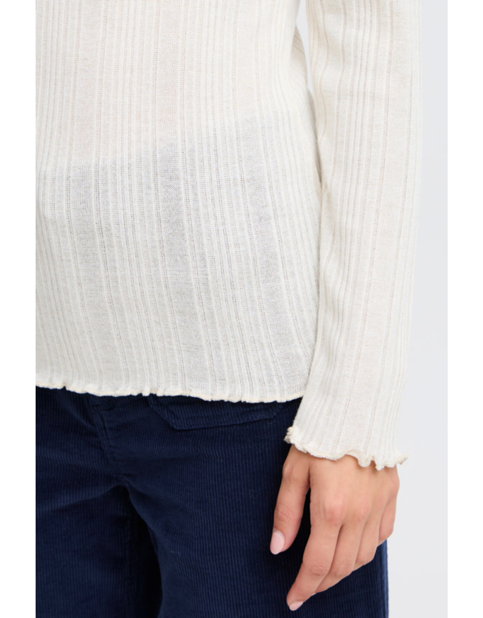b.young b.young - Smirna Long Sleeve Top (Marshmallow)