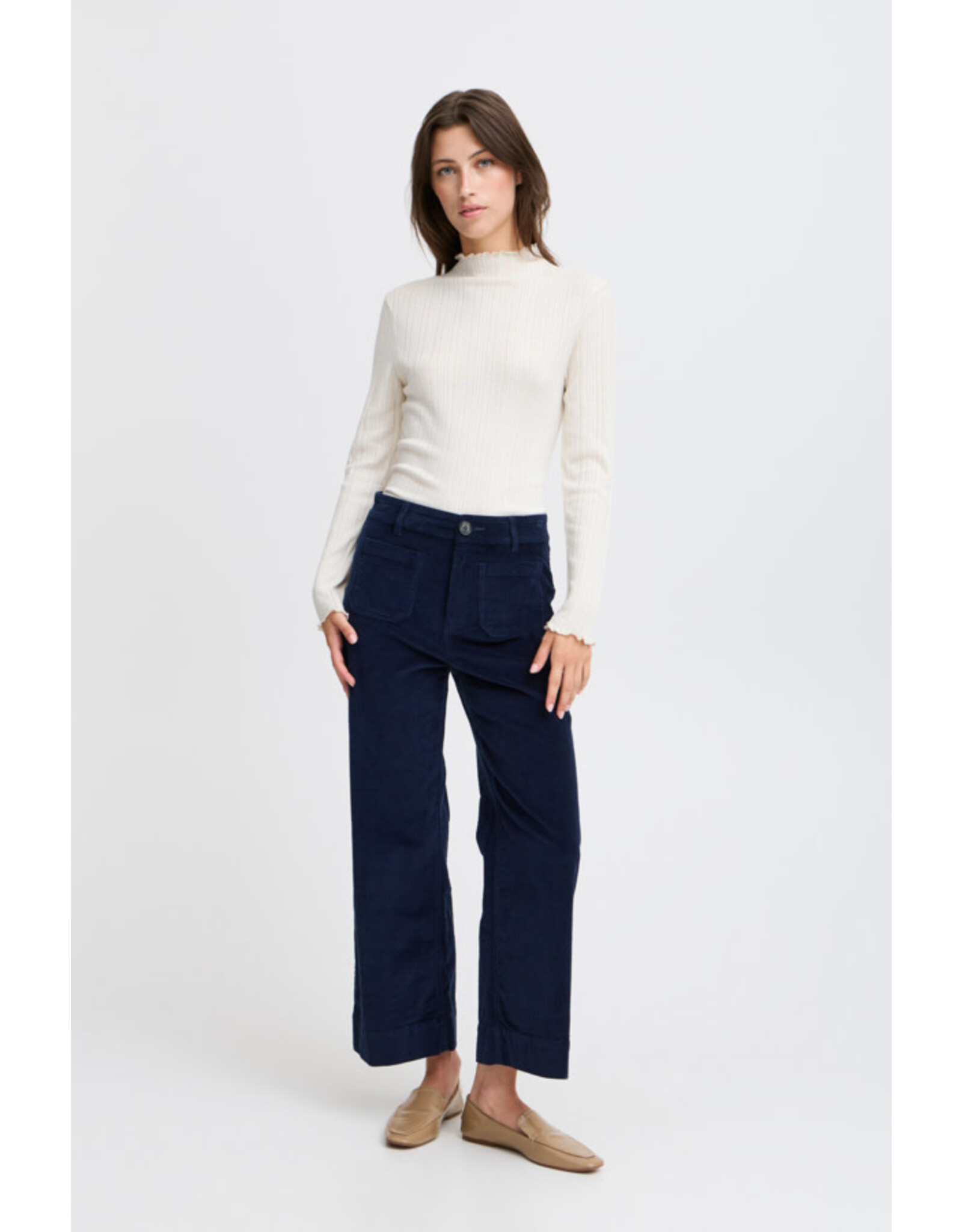 b.young b.young - Smirna Long Sleeve Top (Marshmallow)