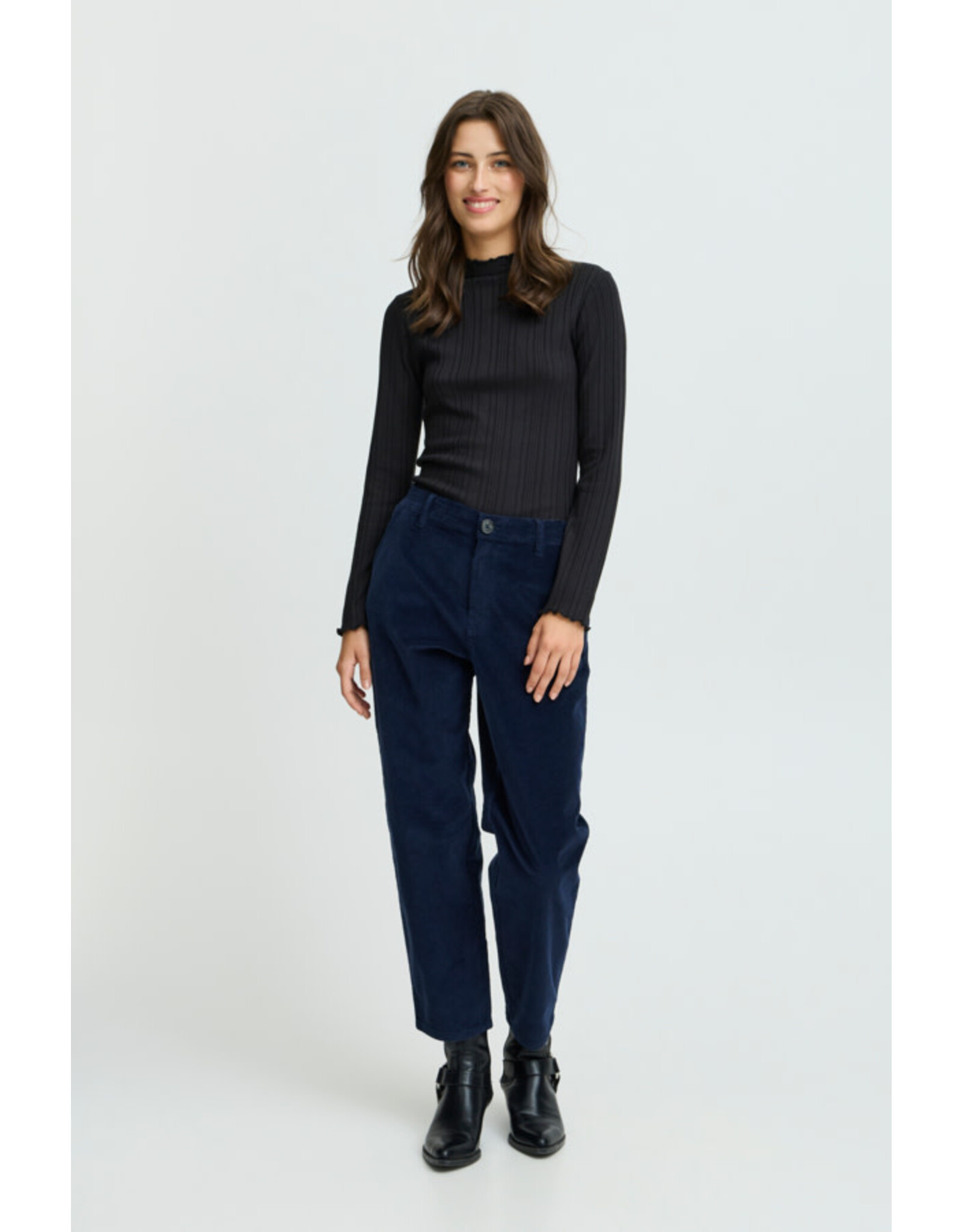b.young b.young - Smirna Long Sleeve Top (Black)