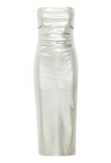 ICHI ICHI - Kate Strapless Metallic Dress (Silver)