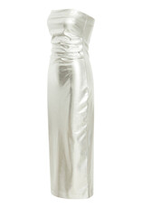 ICHI ICHI - Kate Strapless Metallic Dress (Silver)
