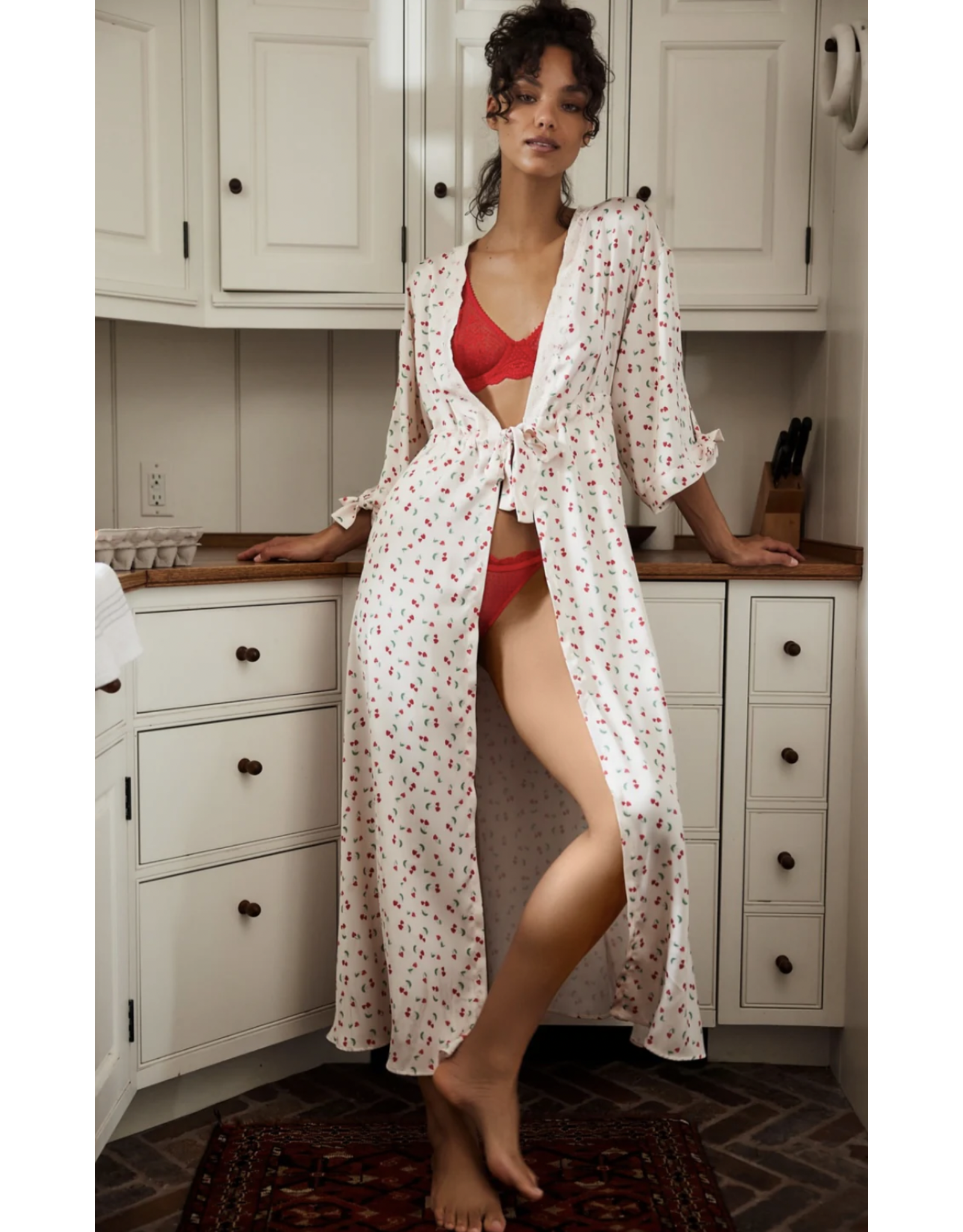 Free people Free People - First Blush Robe (Ivory Combo)